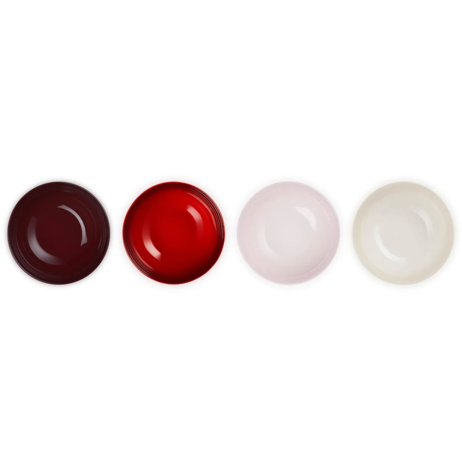 Le Creuset Petits Fours Set of 4 Stoneware Cereal Bowls