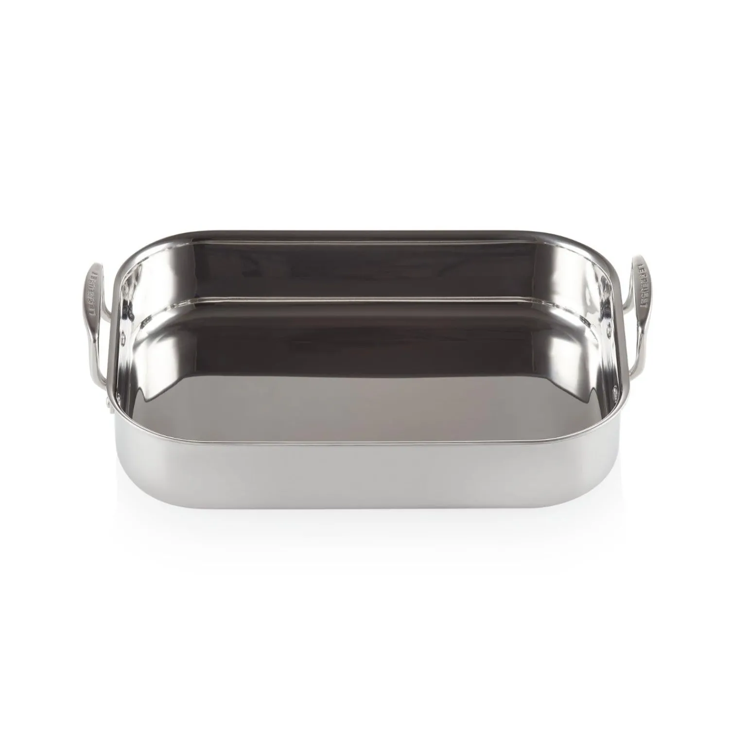Le Creuset 3-Ply Stainless Steel Rectangular Roaster - 35cm