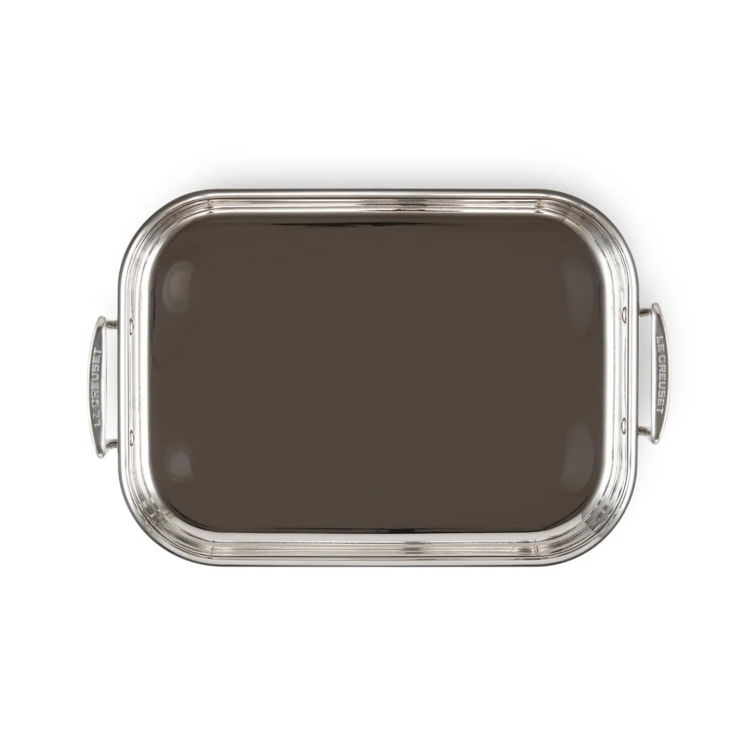Le Creuset 3-Ply Stainless Steel Rectangular Roaster - 35cm
