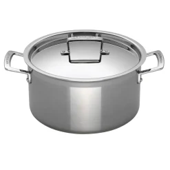 Le Creuset 3-Ply Stainless Steel Deep Casserole - 20cm