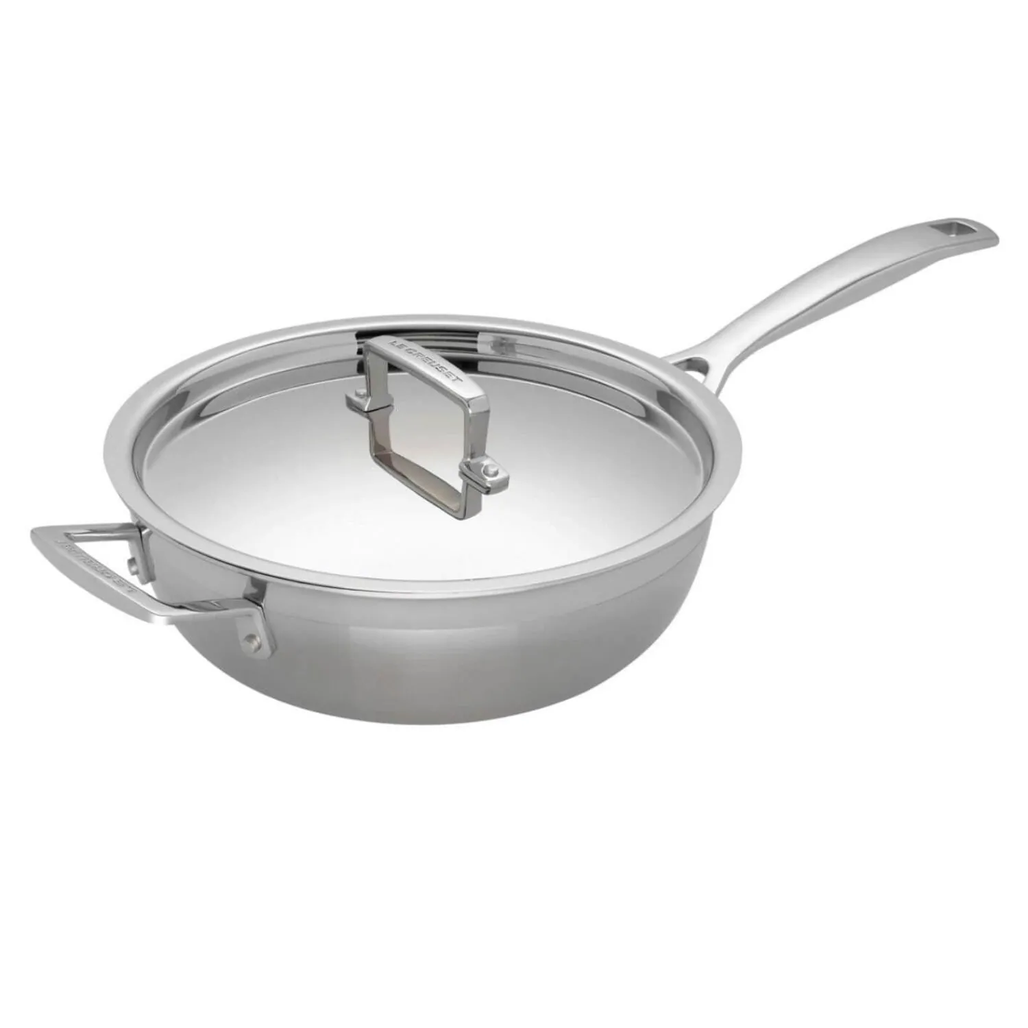 Le Creuset 3-Ply Stainless Steel Non-Stick Chefs Pan - 24cm
