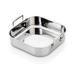 Le Creuset 3-Ply Stainless Steel Square Roaster - 26cm