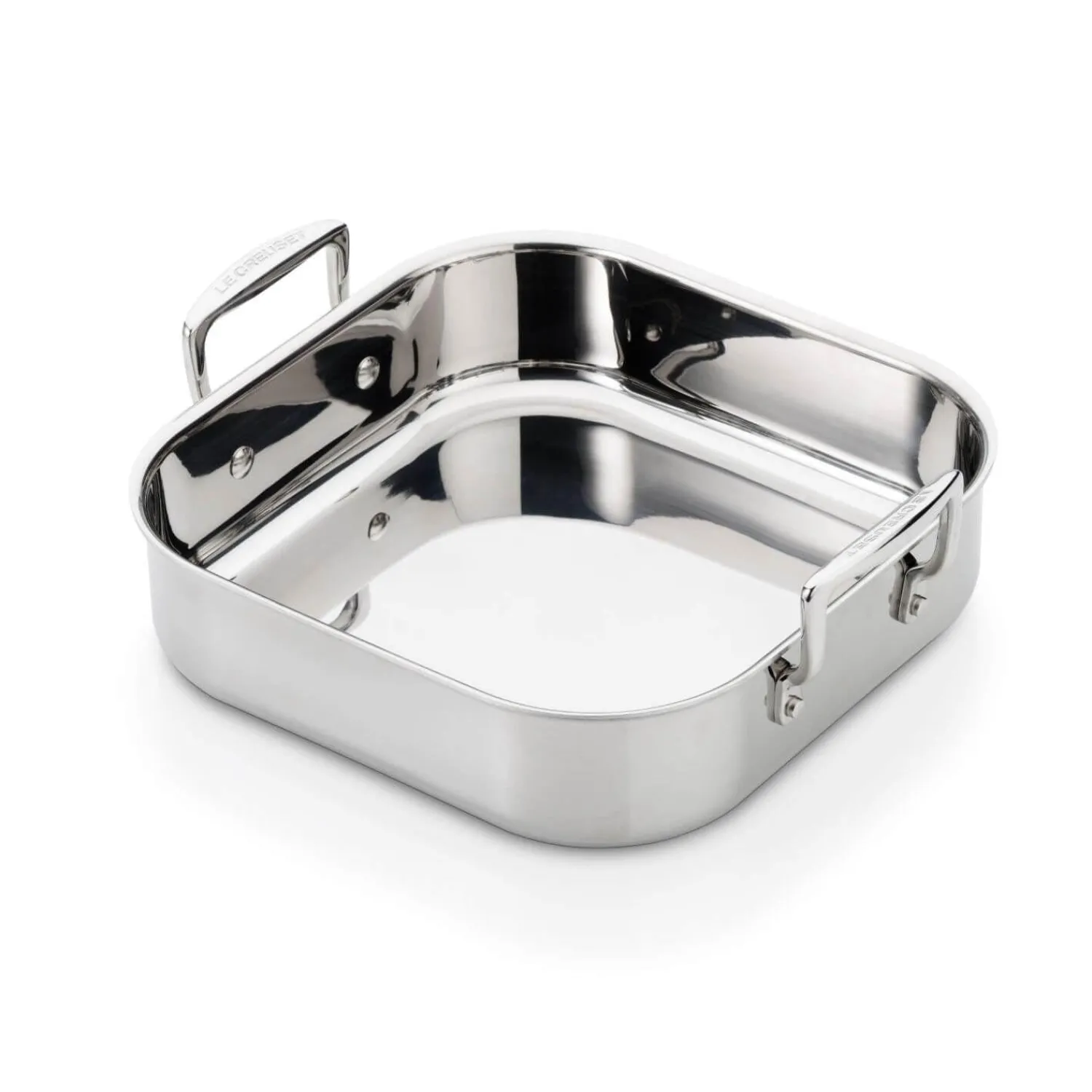 Le Creuset 3-Ply Stainless Steel Square Roaster - 26cm