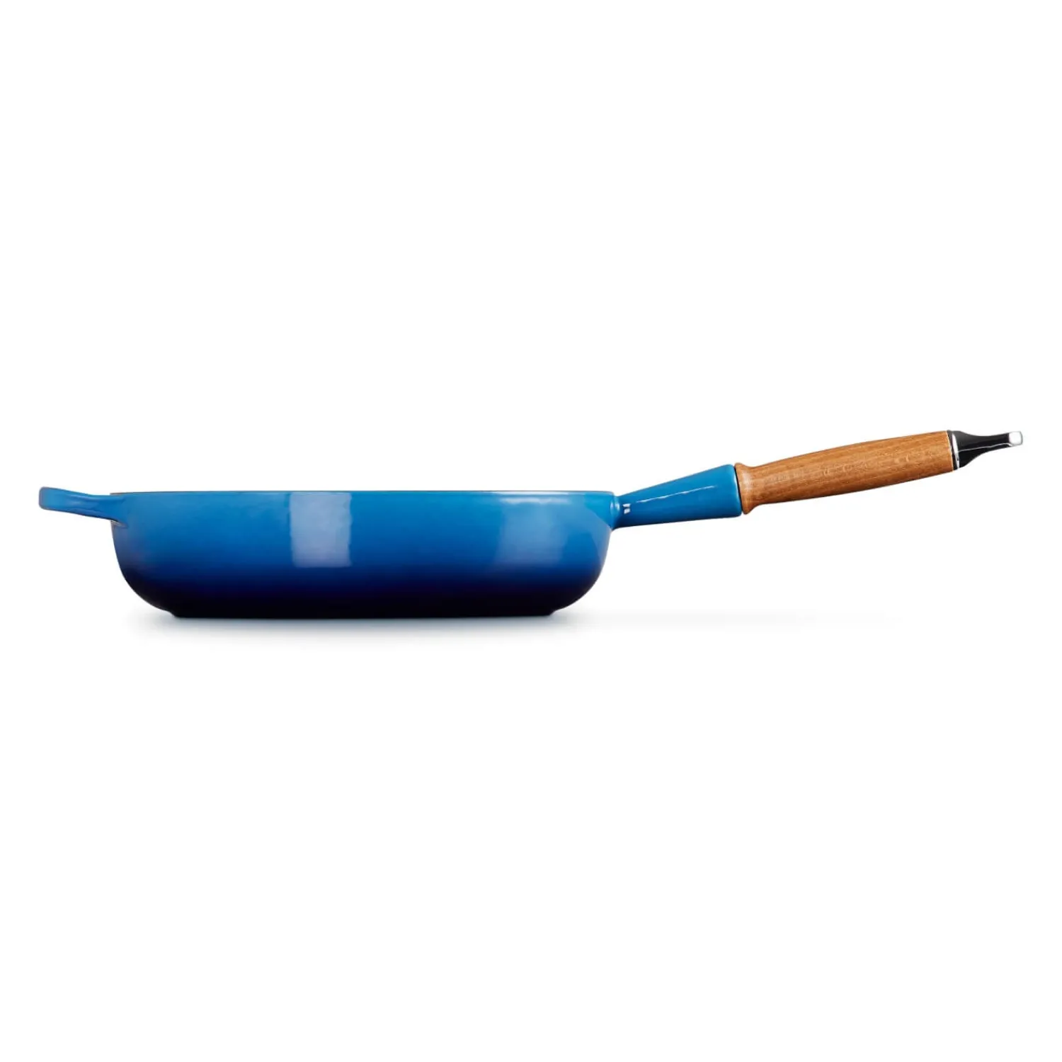 Le Creuset Signature Cast Iron 28cm Saute Pan - Azure