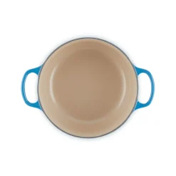 Le Creuset Signature Cast Iron 20cm Round Casserole - Azure