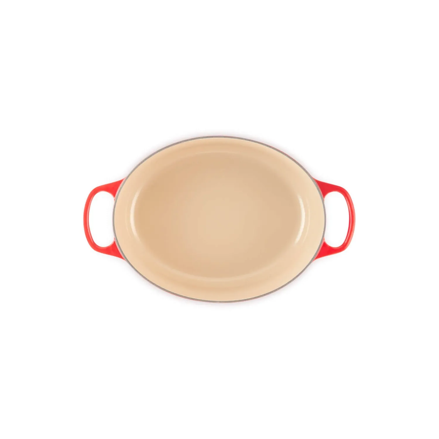 Le Creuset Signature Cast Iron 31cm Oval Casserole - Cerise