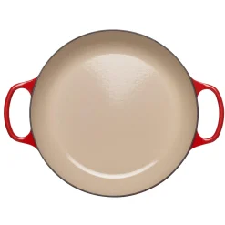 Le Creuset Signature Cast Iron 26cm Shallow Casserole - Cerise