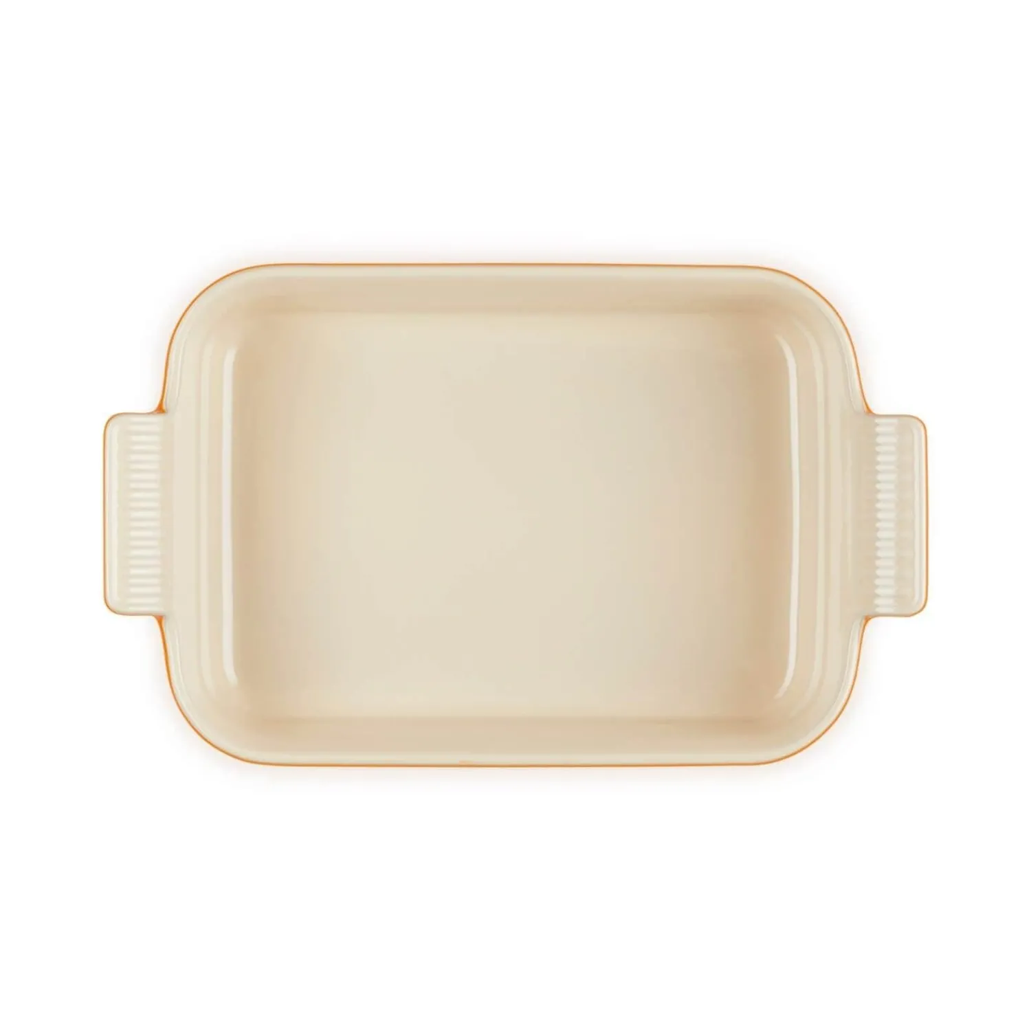 Le Creuset Signature Cast Iron 3 Piece Casserole & Heritage Stoneware Oven Dish Set - Volcanic