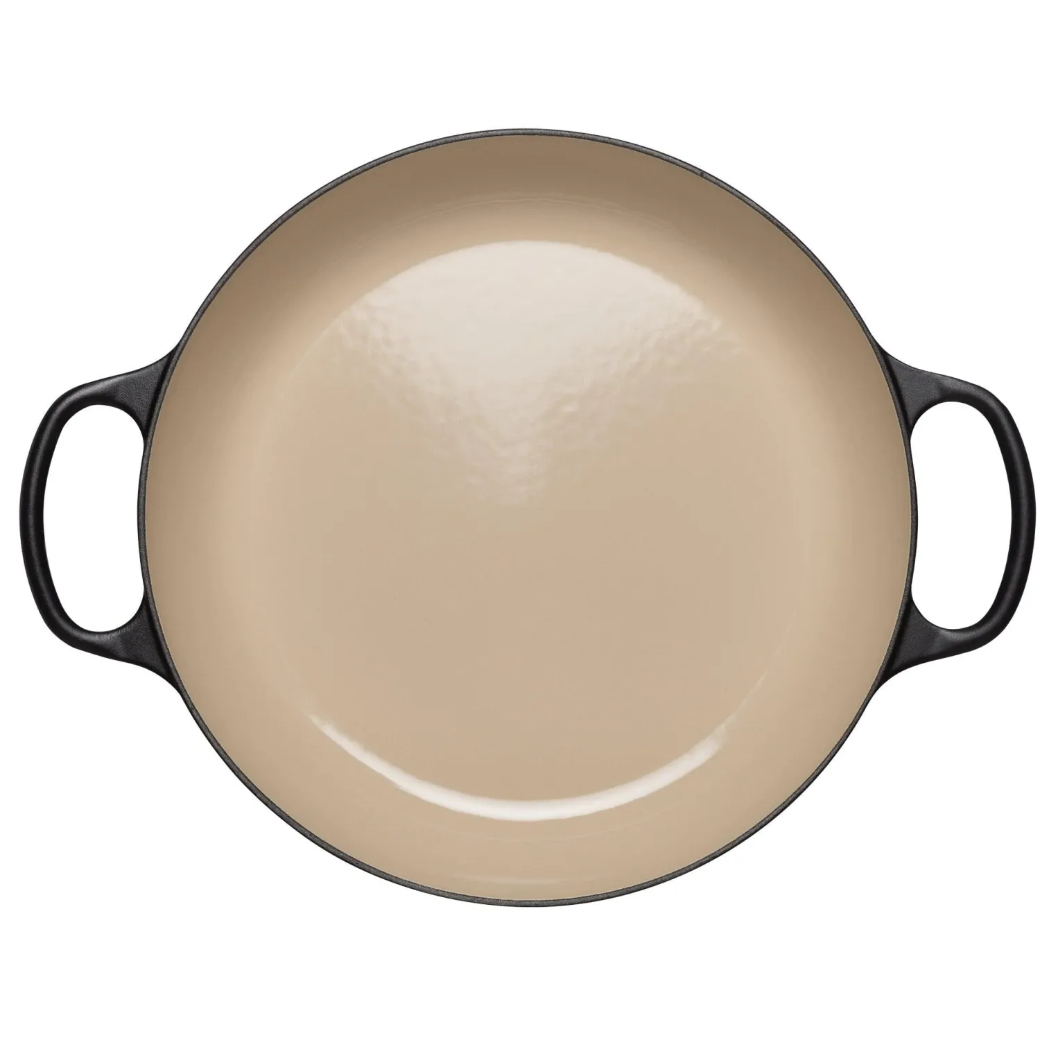 Le Creuset Signature Cast Iron 30cm Shallow Casserole - Satin Black
