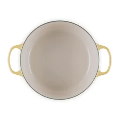 Le Creuset Signature Cast Iron 28cm Round Casserole - Camomille
