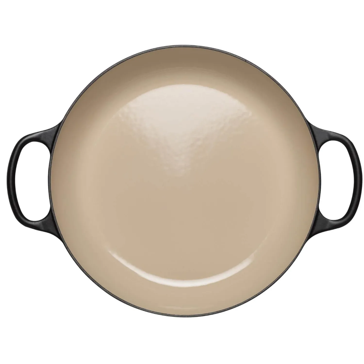 Le Creuset Signature Cast Iron 26cm Shallow Casserole - Satin Black