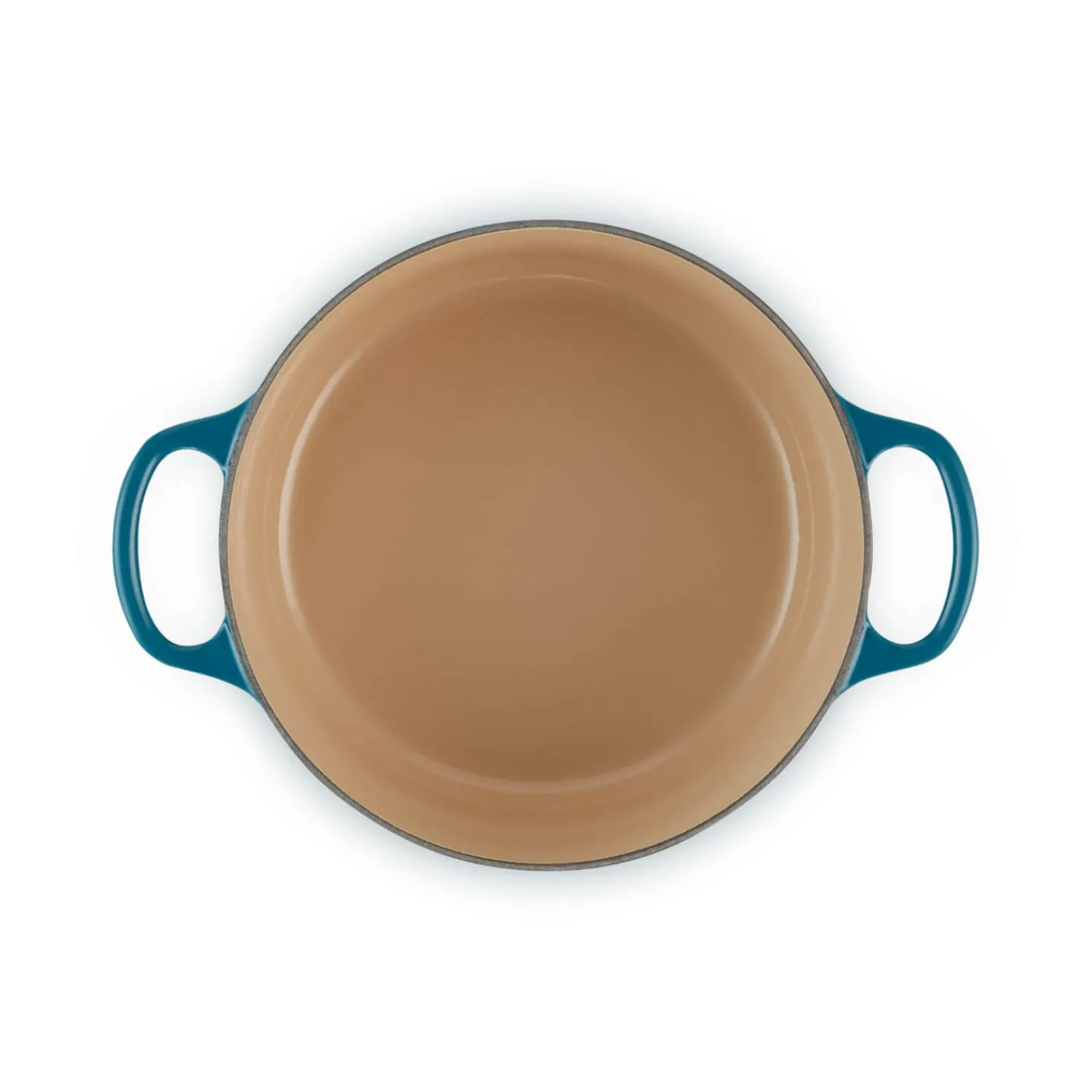 Le Creuset Signature Cast Iron 26cm Round Casserole - Deep Teal