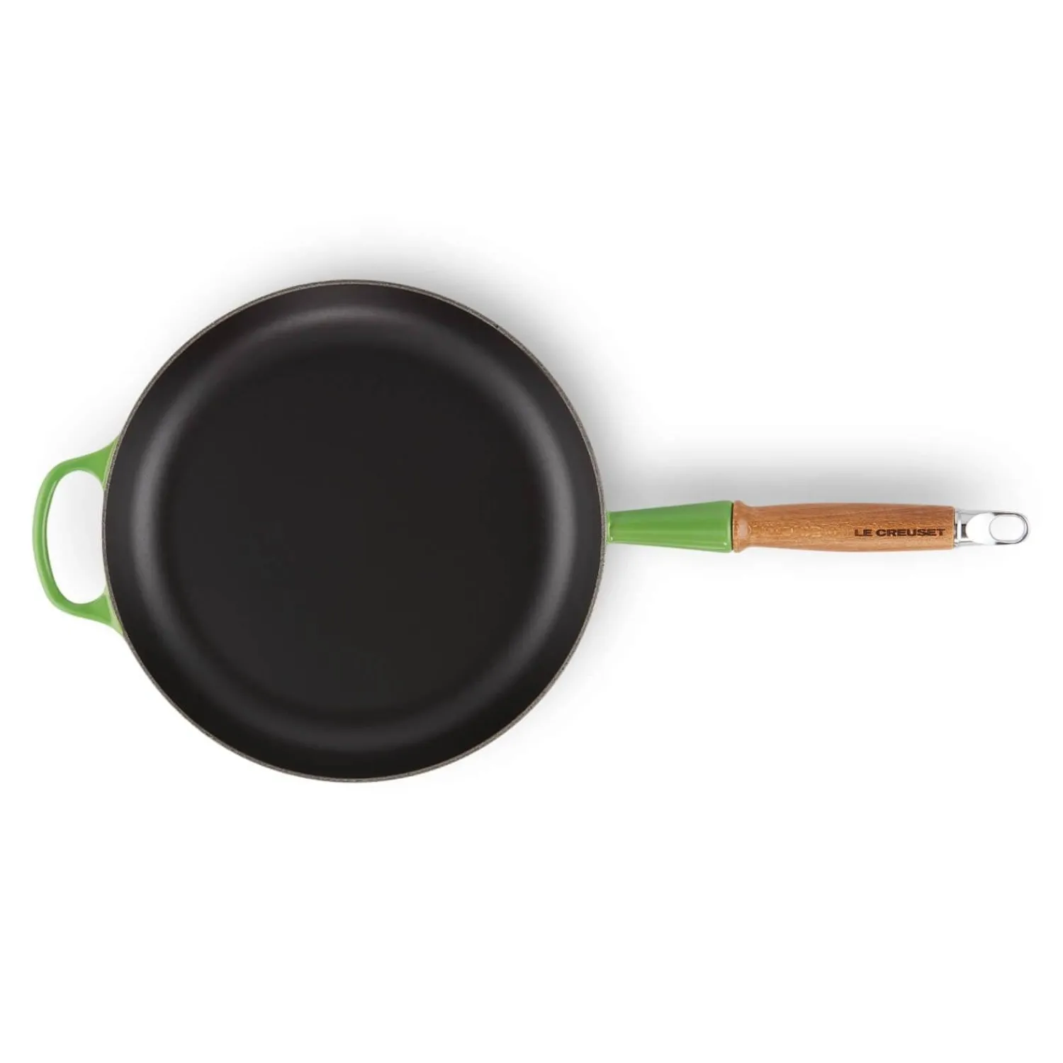Le Creuset Signature Cast Iron 28cm Frying Pan - Bamboo Green