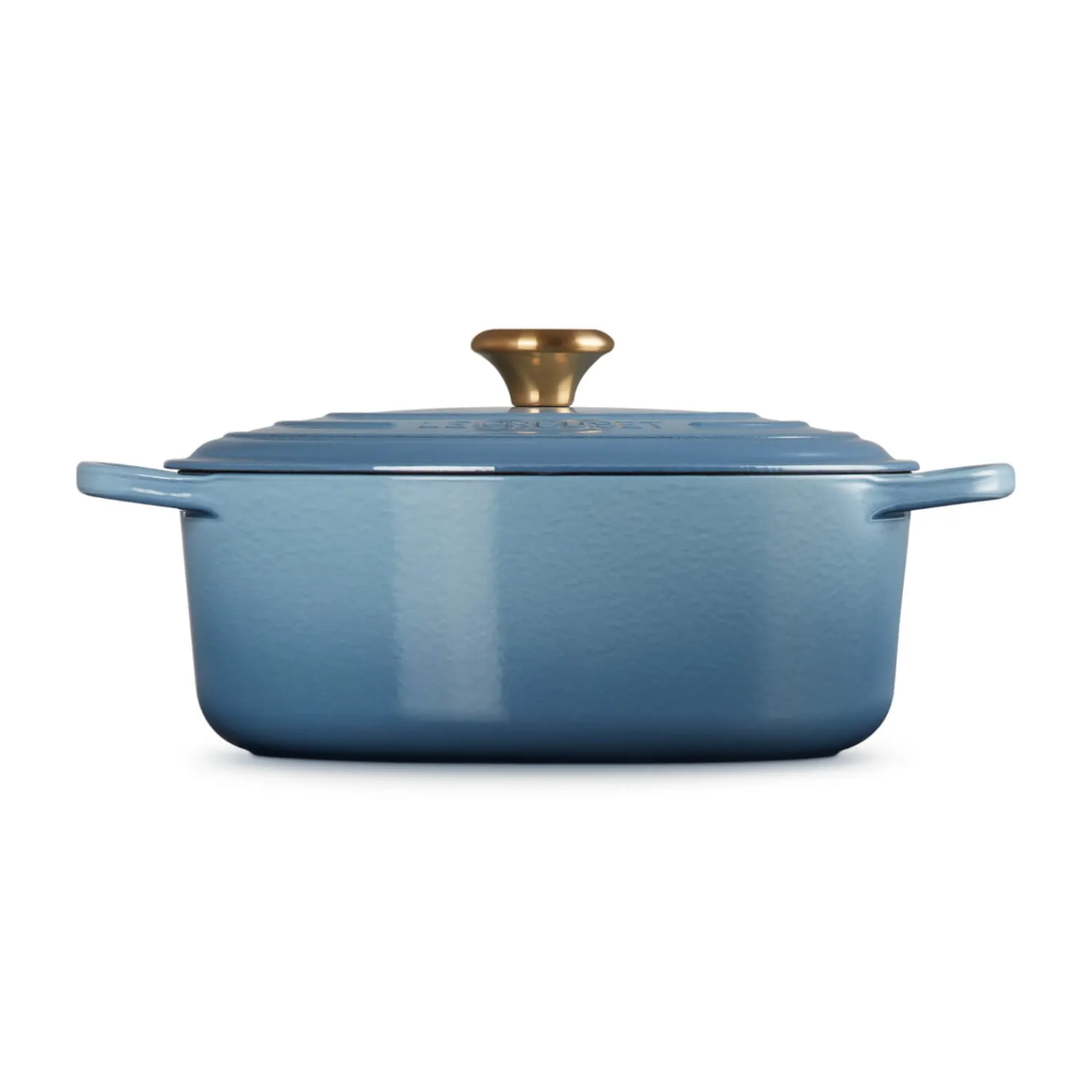 Le Creuset Signature Cast Iron 29cm Oval Casserole - Chambray
