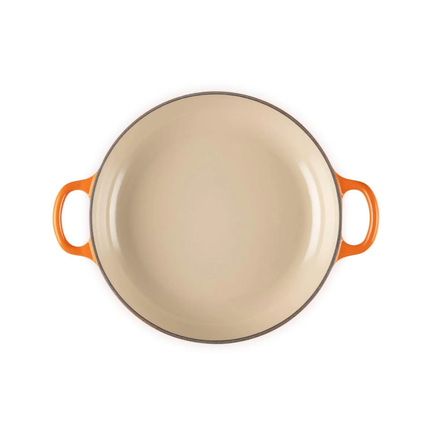 Le Creuset Signature Cast Iron 22cm Shallow Casserole - Volcanic