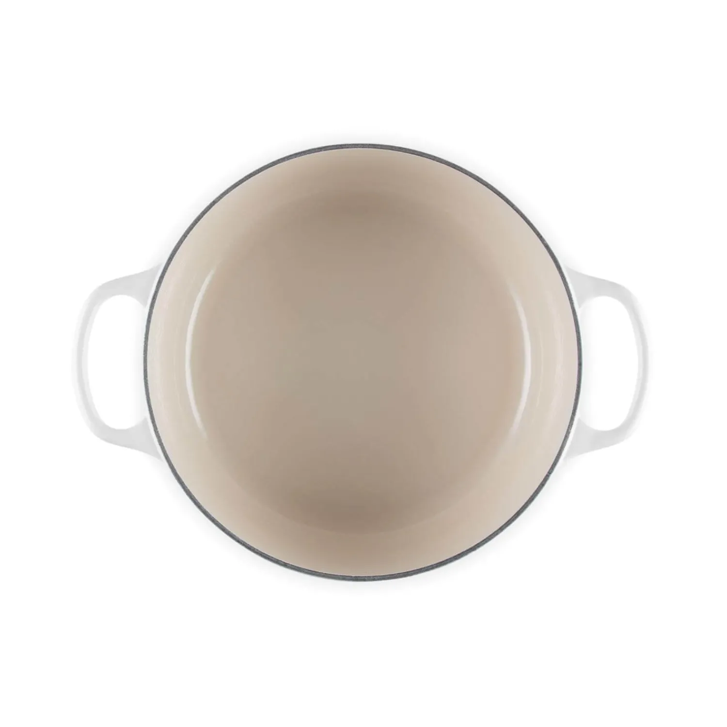 Le Creuset Signature Cast Iron 24cm Christmas Noel Casserole - Cotton