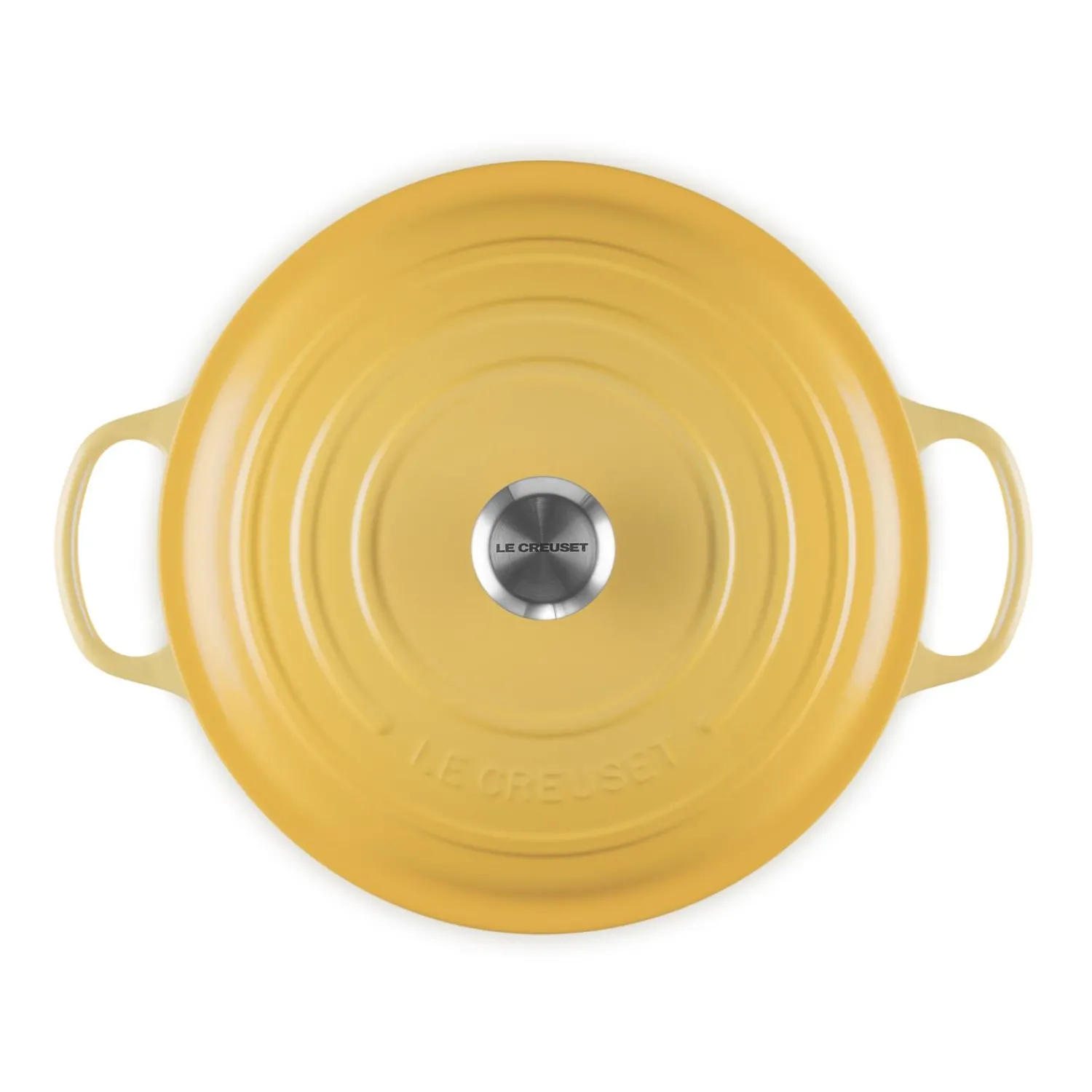 Le Creuset Signature Cast Iron 30cm Round Risotto Pot / Casserole - Camomille