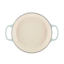 Le Creuset Signature Cast Iron 26cm Shallow Casserole - Sea Salt