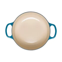 Le Creuset Signature Cast Iron 24cm Round Casserole - Deep Teal