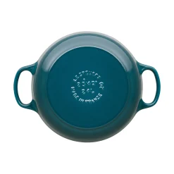 Le Creuset Signature Cast Iron 24cm Round Casserole - Deep Teal