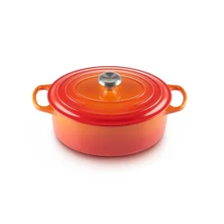 Le Creuset Signature Cast Iron 31cm Oval Casserole - Volcanic