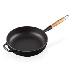 Le Creuset Signature Cast Iron 28cm Saute Pan - Satin Black