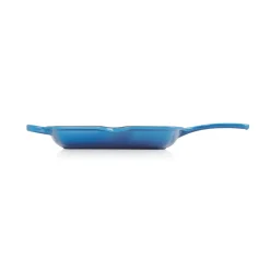 Le Creuset Signature Cast Iron 26cm Square Grillit - Azure