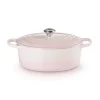 Le Creuset Signature Cast Iron 29cm Oval Casserole - Shell Pink