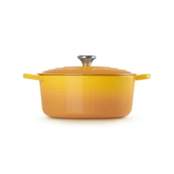 Le Creuset Signature Cast Iron 28cm Round Casserole - Nectar
