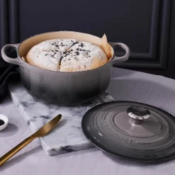 Le Creuset Signature Cast Iron 26cm Round Casserole - Flint