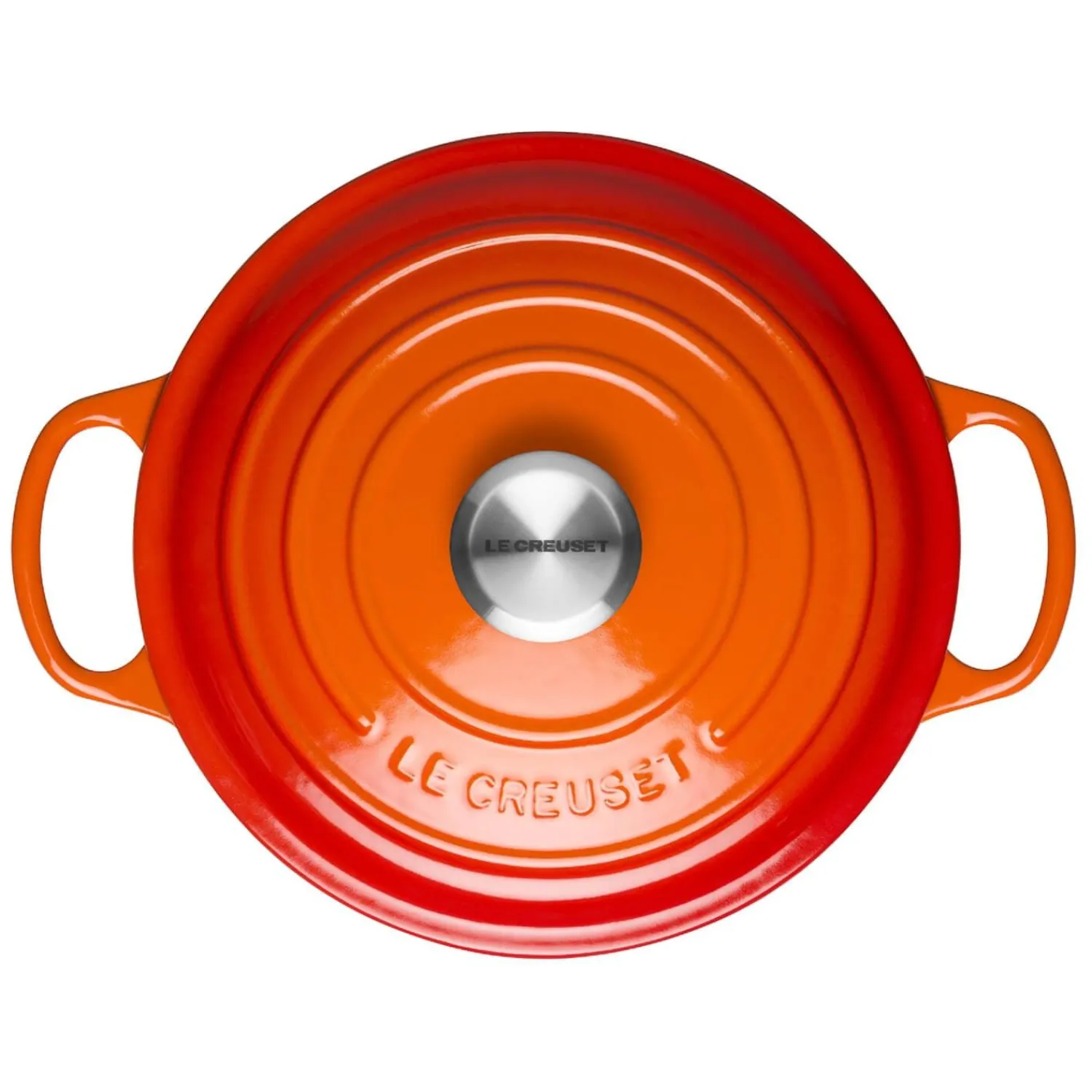 Le Creuset Signature Cast Iron 26cm Round Casserole - Volcanic