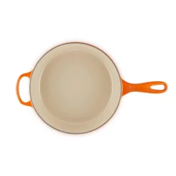 Le Creuset Signature Cast Iron 26cm Cassadou with Handle - Volcanic