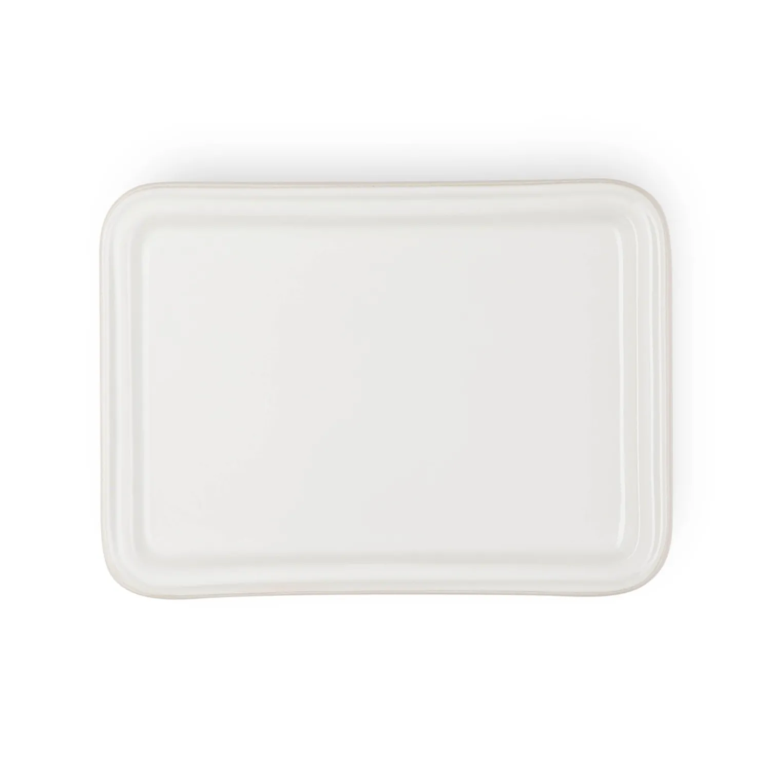 Le Creuset Stoneware Butter Dish - Meringue