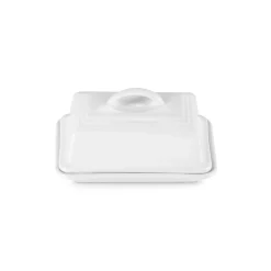 Le Creuset Stoneware Butter Dish - White