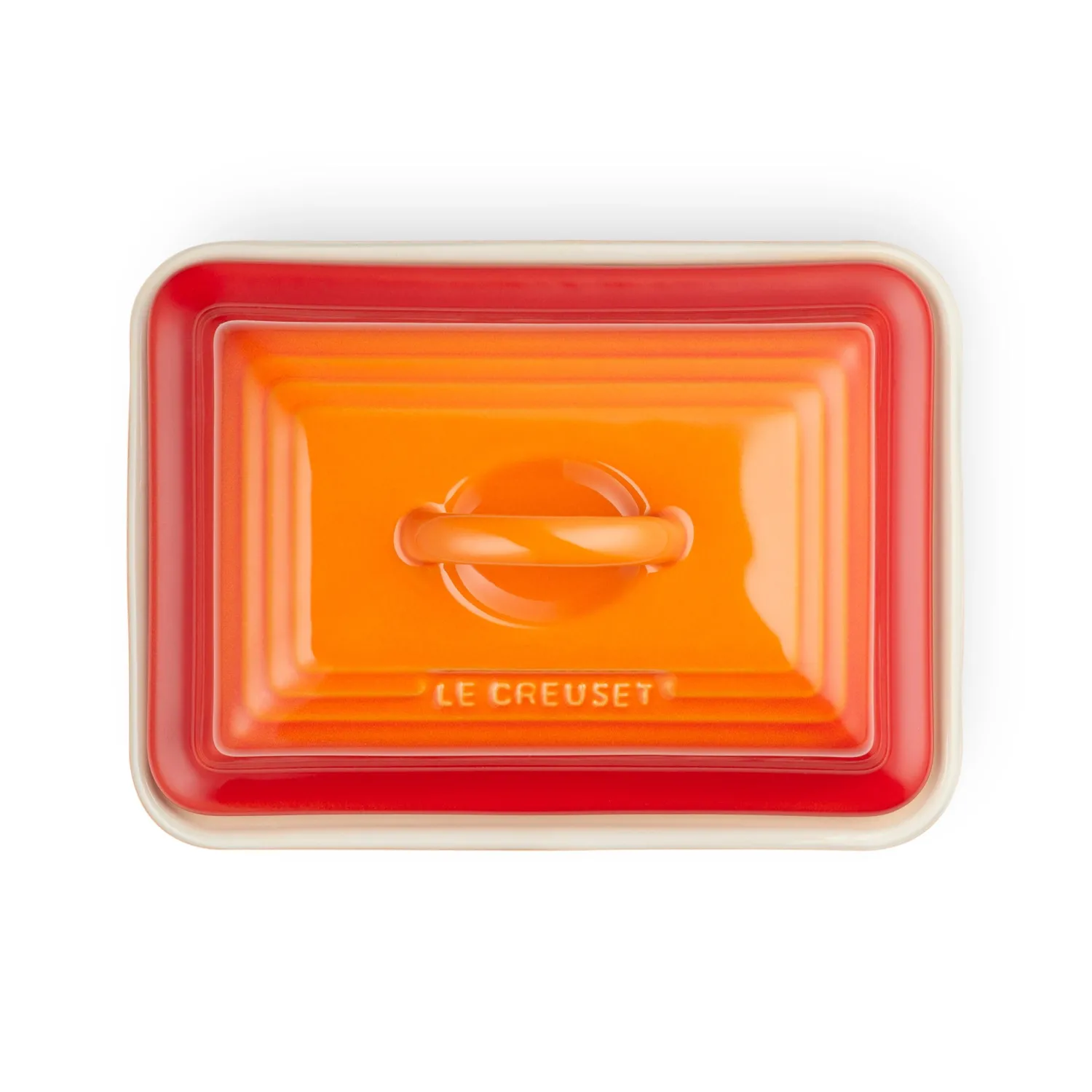 Le Creuset Stoneware Butter Dish - Volcanic