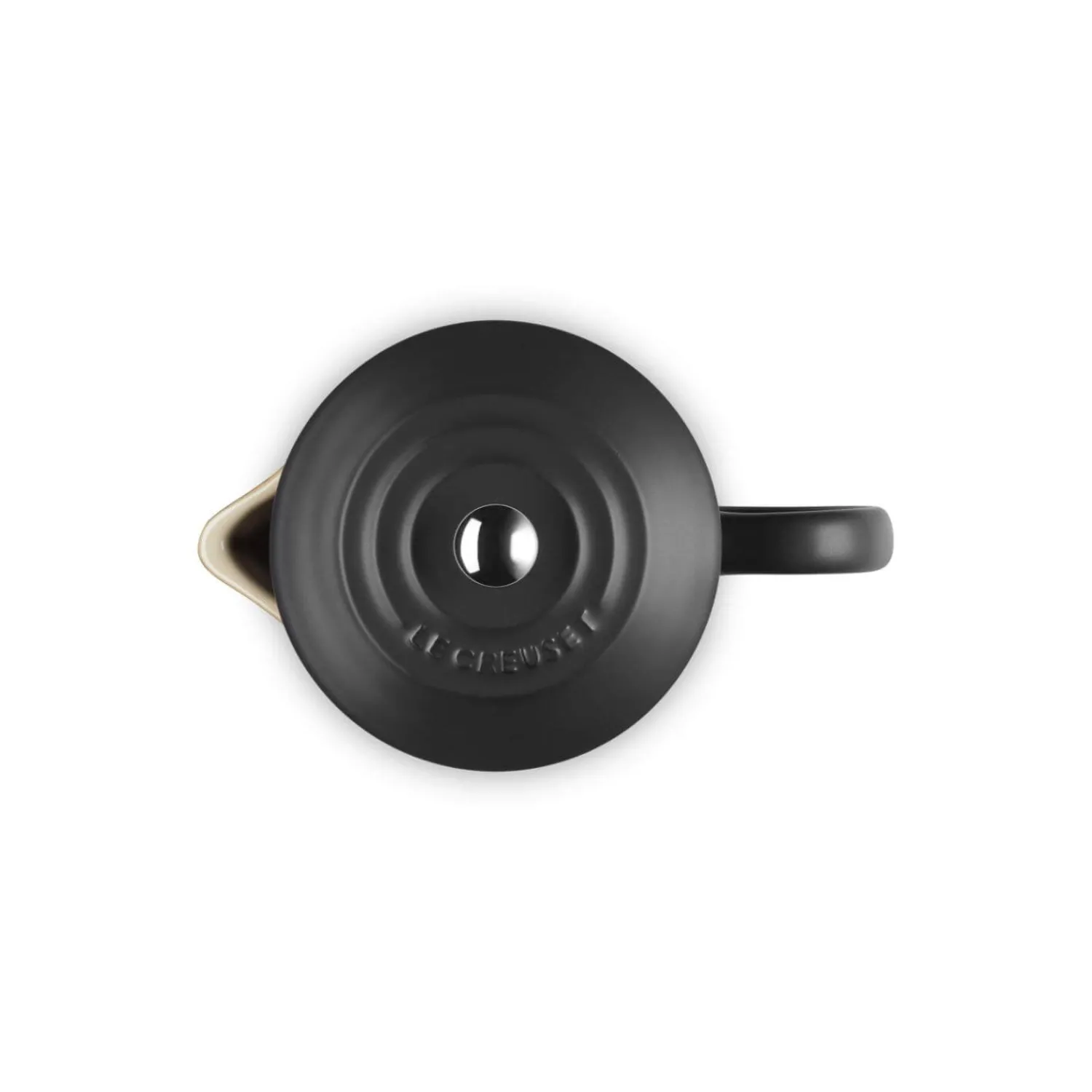 Le Creuset Stoneware Cafetiere - Satin Black