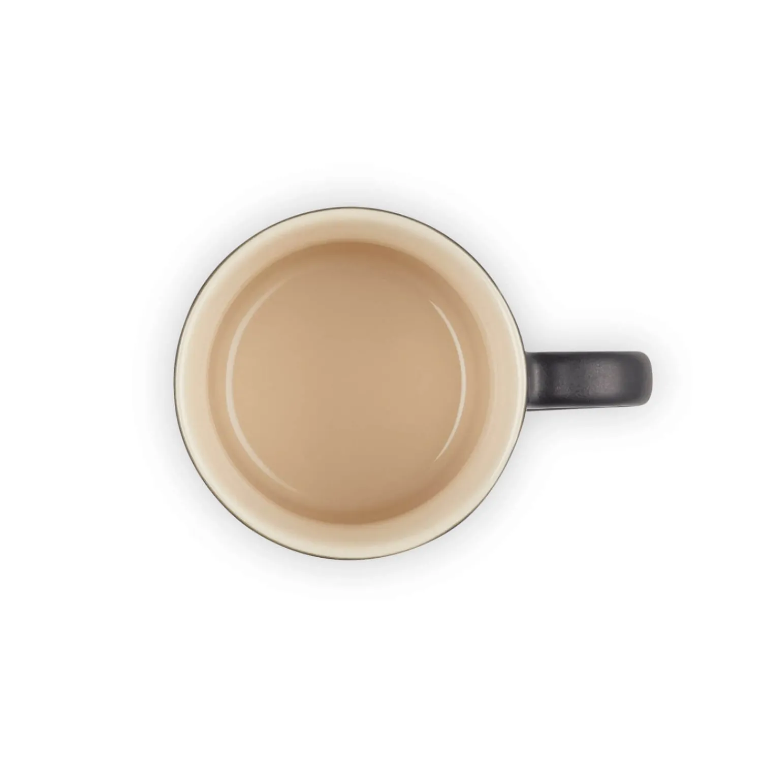 Le Creuset Stoneware Cappuccino Mug - Satin Black