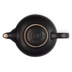 Le Creuset Stoneware Classic Teapot - Satin Black