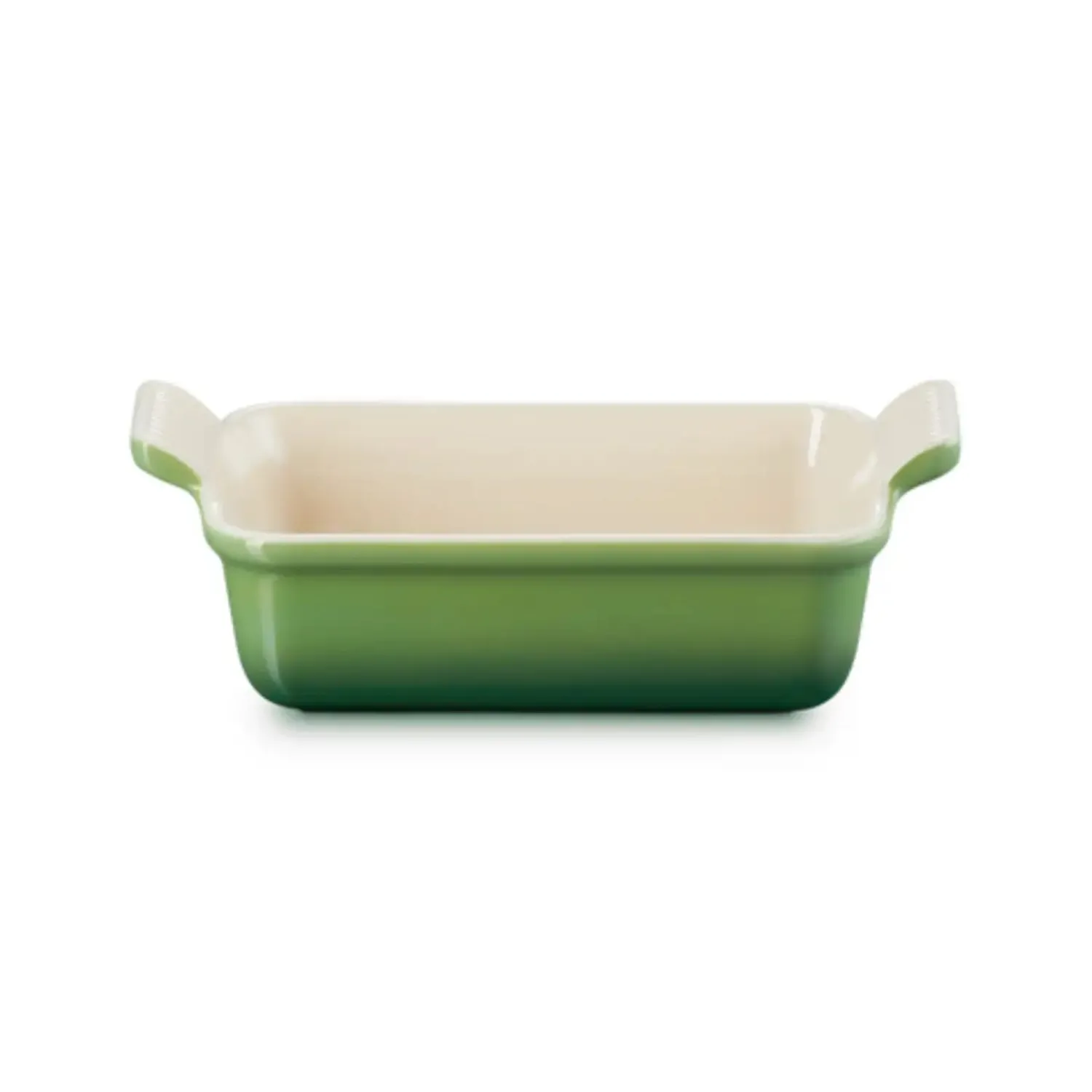 Le Creuset Stoneware Heritage 19cm Rectangular Deep Dish - Bamboo Green