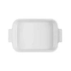 Le Creuset Stoneware Heritage 26cm Rectangular Deep Dish - White