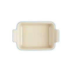Le Creuset Stoneware Heritage 19cm Rectangular Deep Dish - Azure