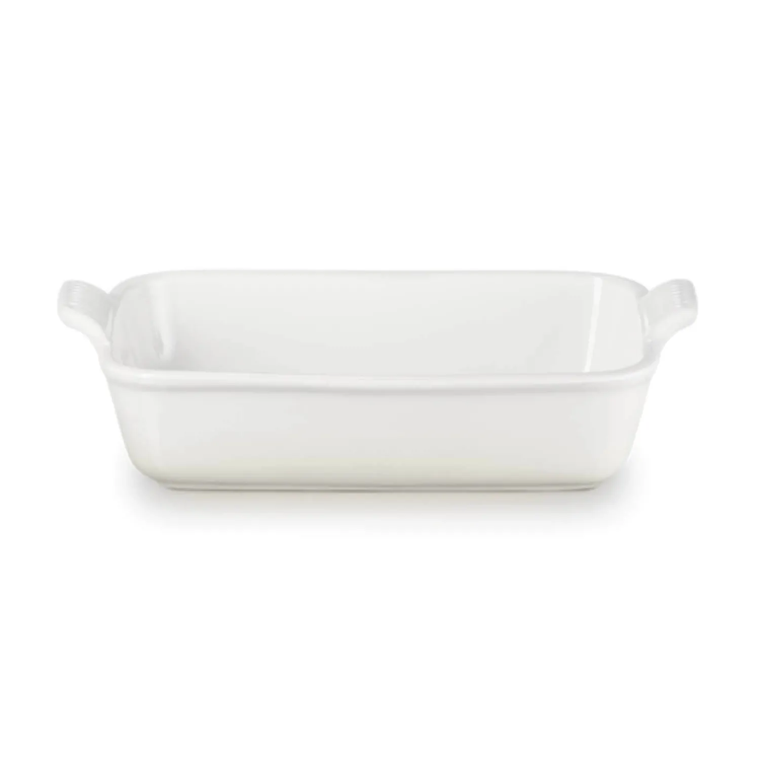 Le Creuset Stoneware Heritage 26cm Rectangular Deep Dish - Meringue