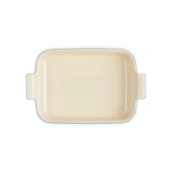 Le Creuset Stoneware Heritage 32cm Deep Rectangular Dish - Azure