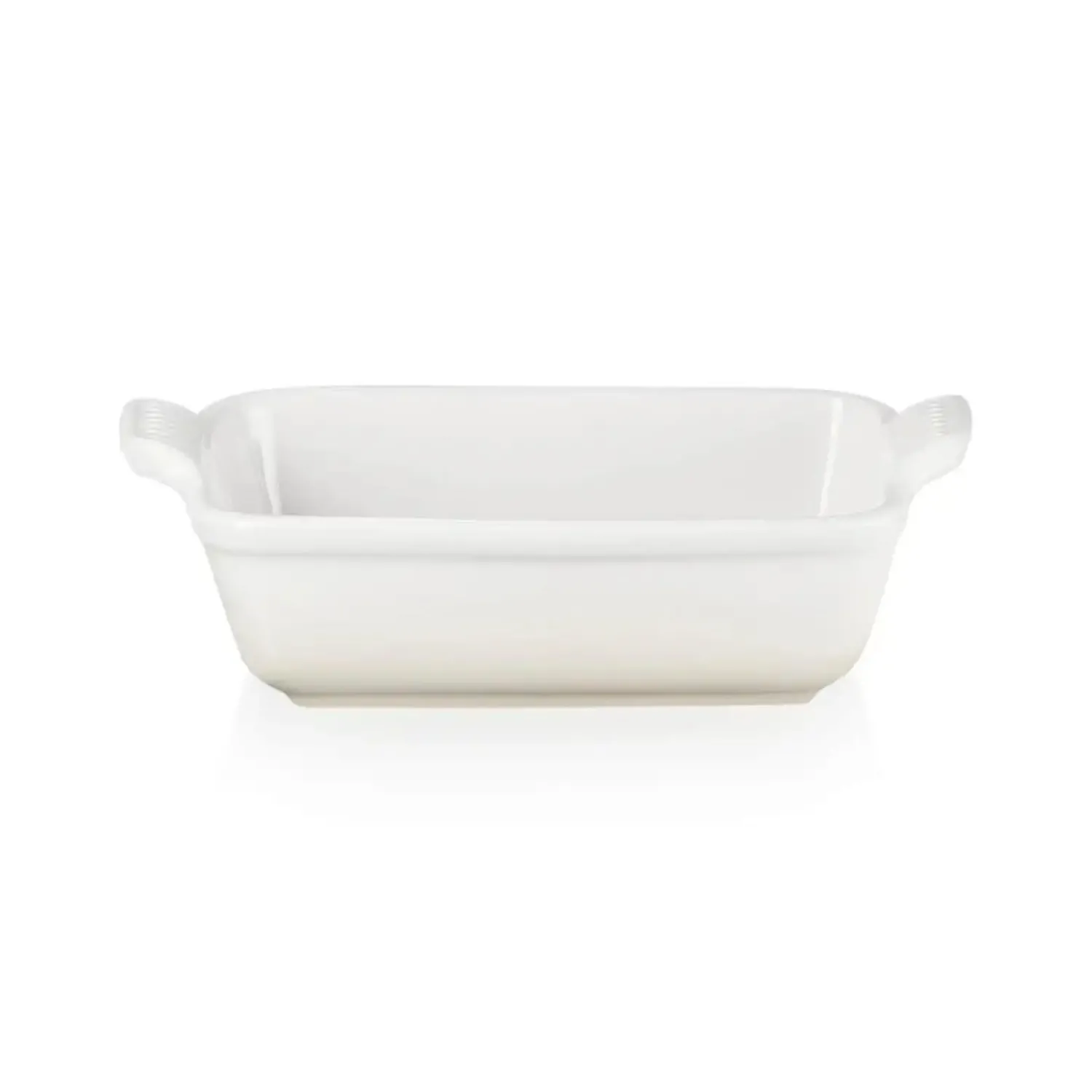 Le Creuset Stoneware Heritage 19cm Rectangular Deep Dish - Meringue