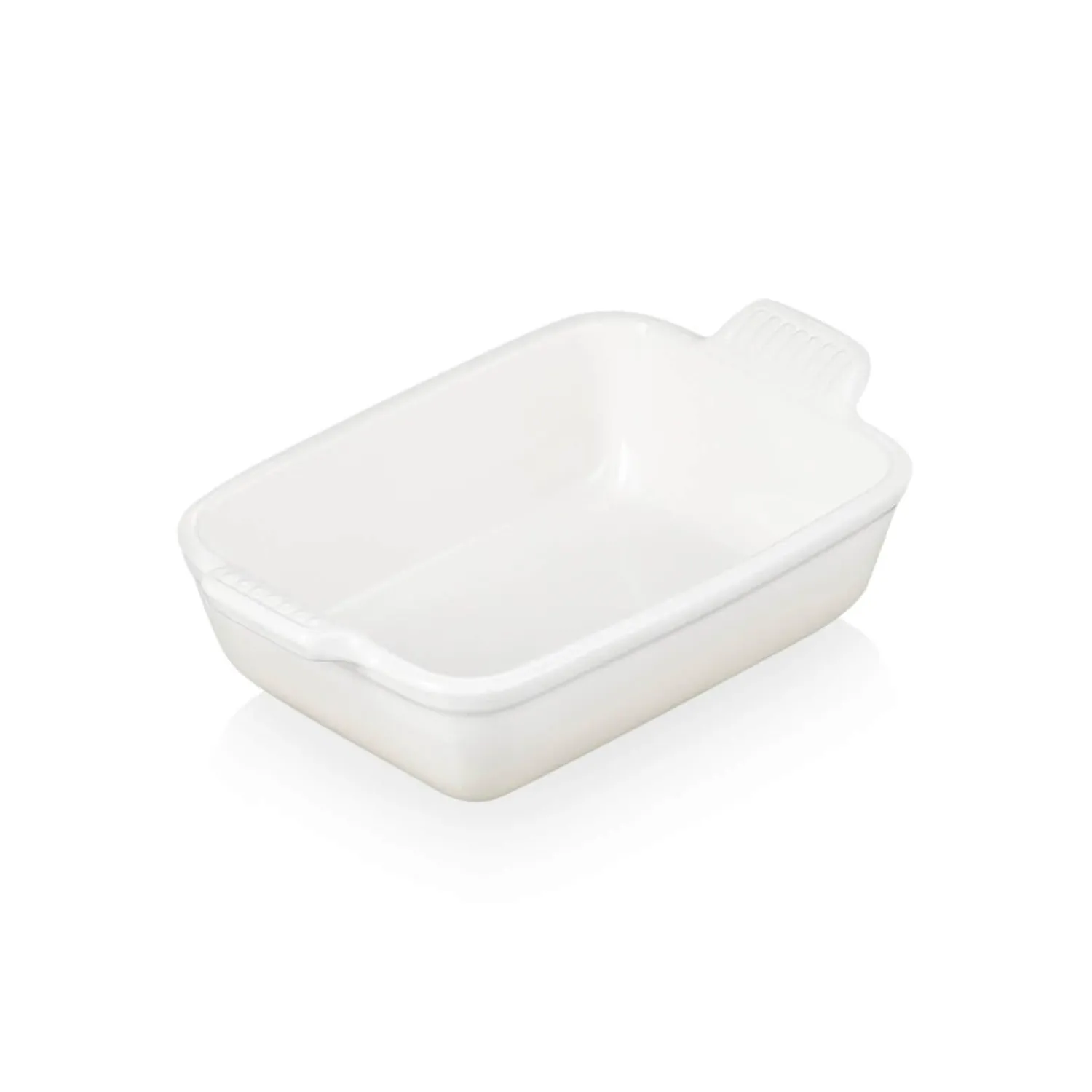 Le Creuset Stoneware Heritage 19cm Rectangular Deep Dish - Meringue