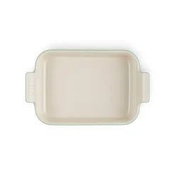 Le Creuset Stoneware Heritage 26cm Rectangular Dish - Bamboo Green