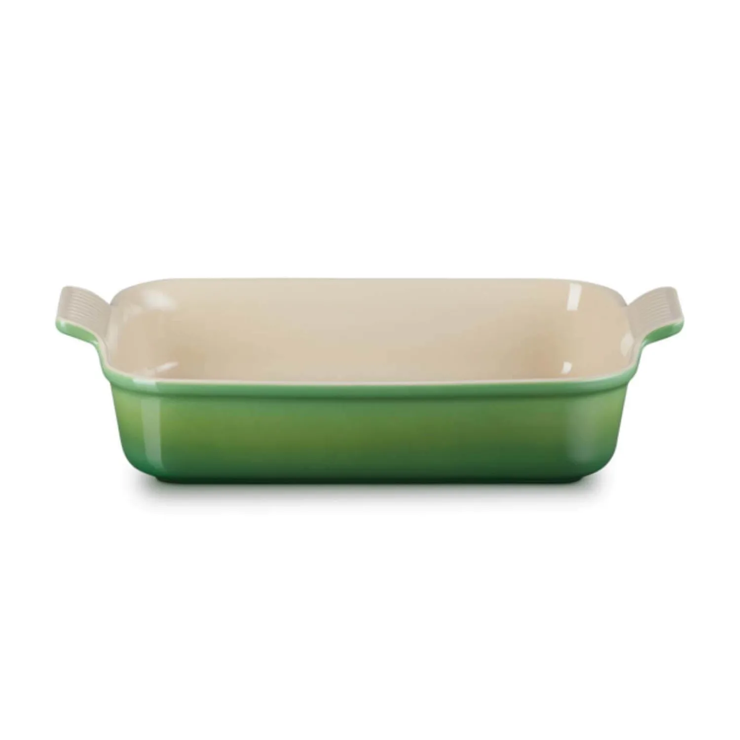 Le Creuset Stoneware Heritage 32cm Rectangular Deep Dish - Bamboo Green