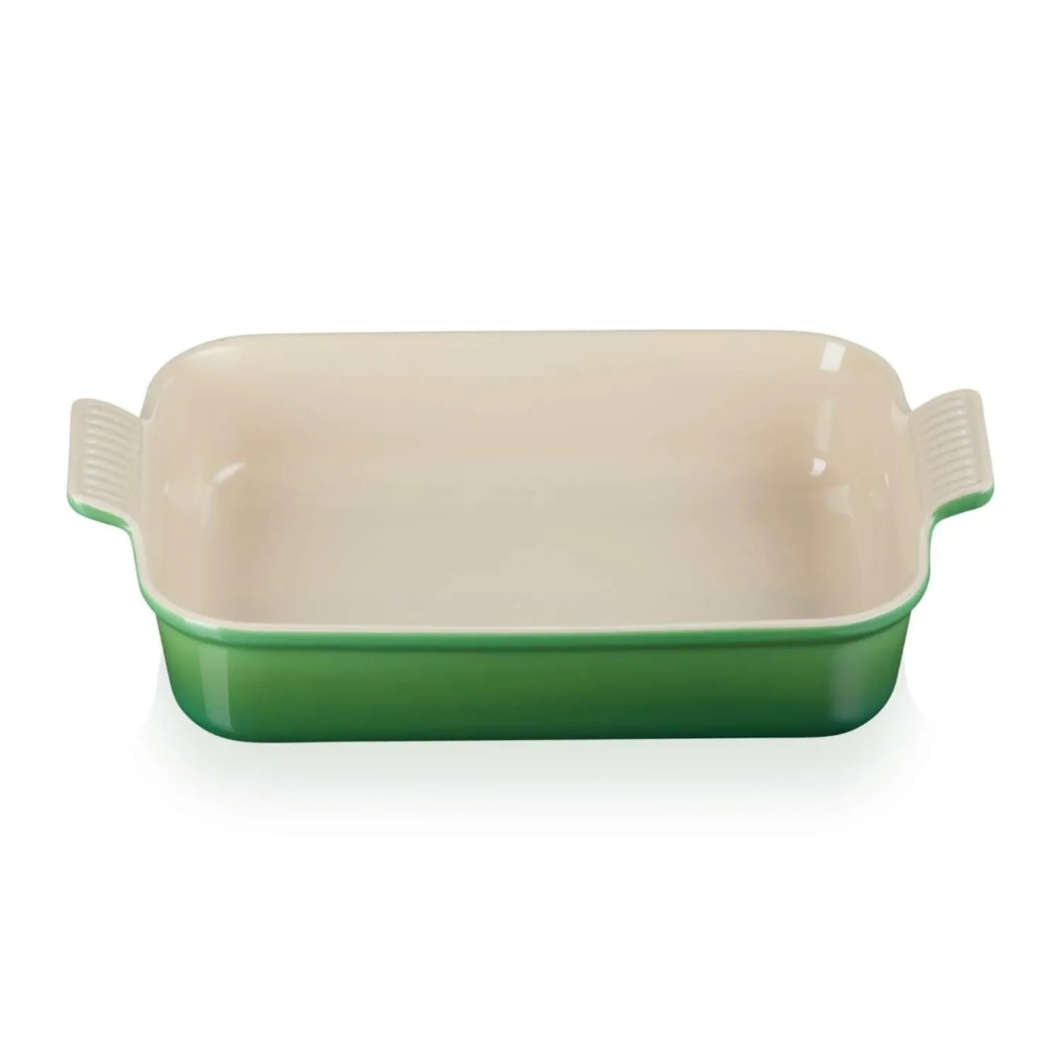 Le Creuset Stoneware Heritage 32cm Rectangular Deep Dish - Bamboo Green
