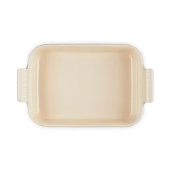 Le Creuset Stoneware Heritage 26cm Rectangular Deep Dish - Flint