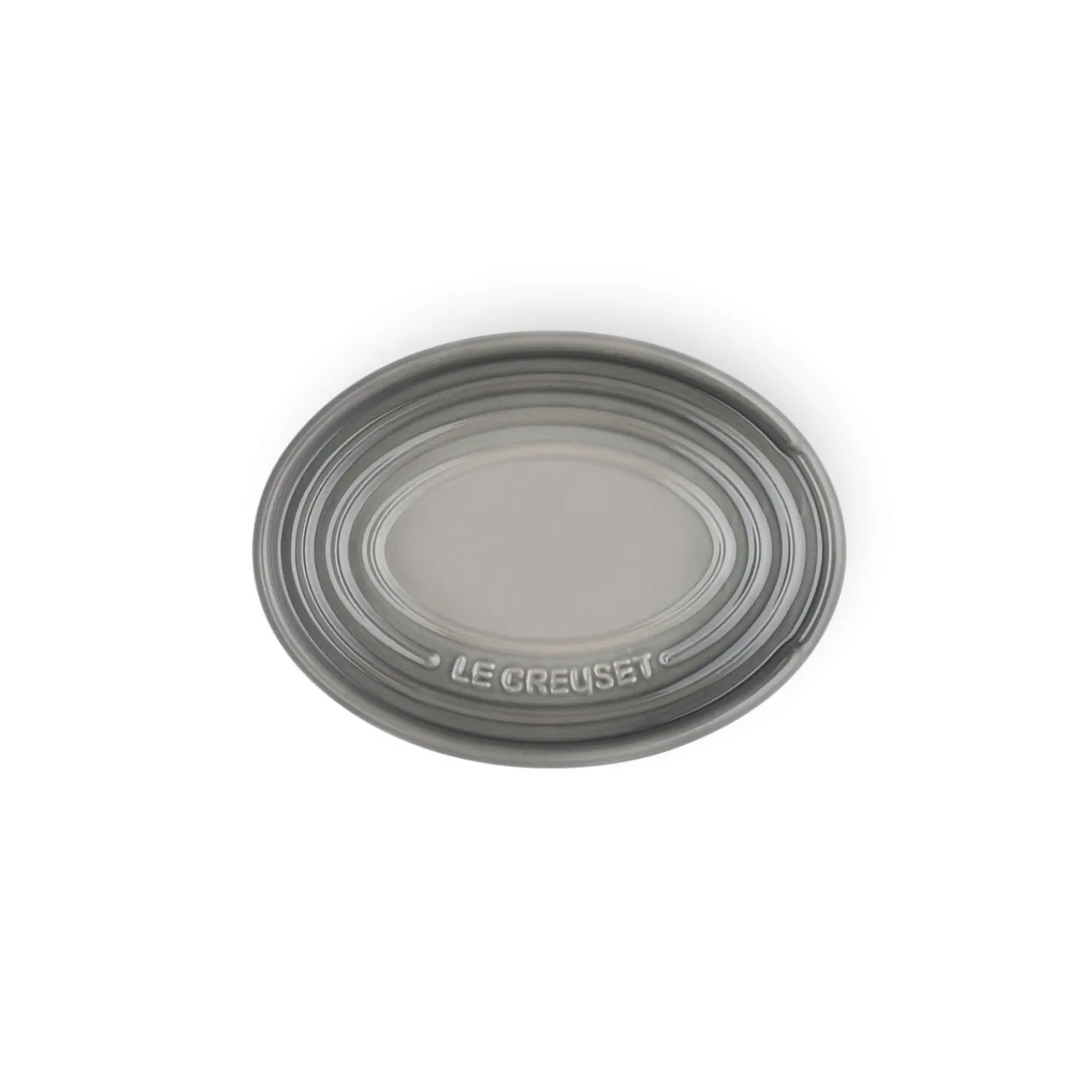 Le Creuset Stoneware Oval Spoon Rest - Flint